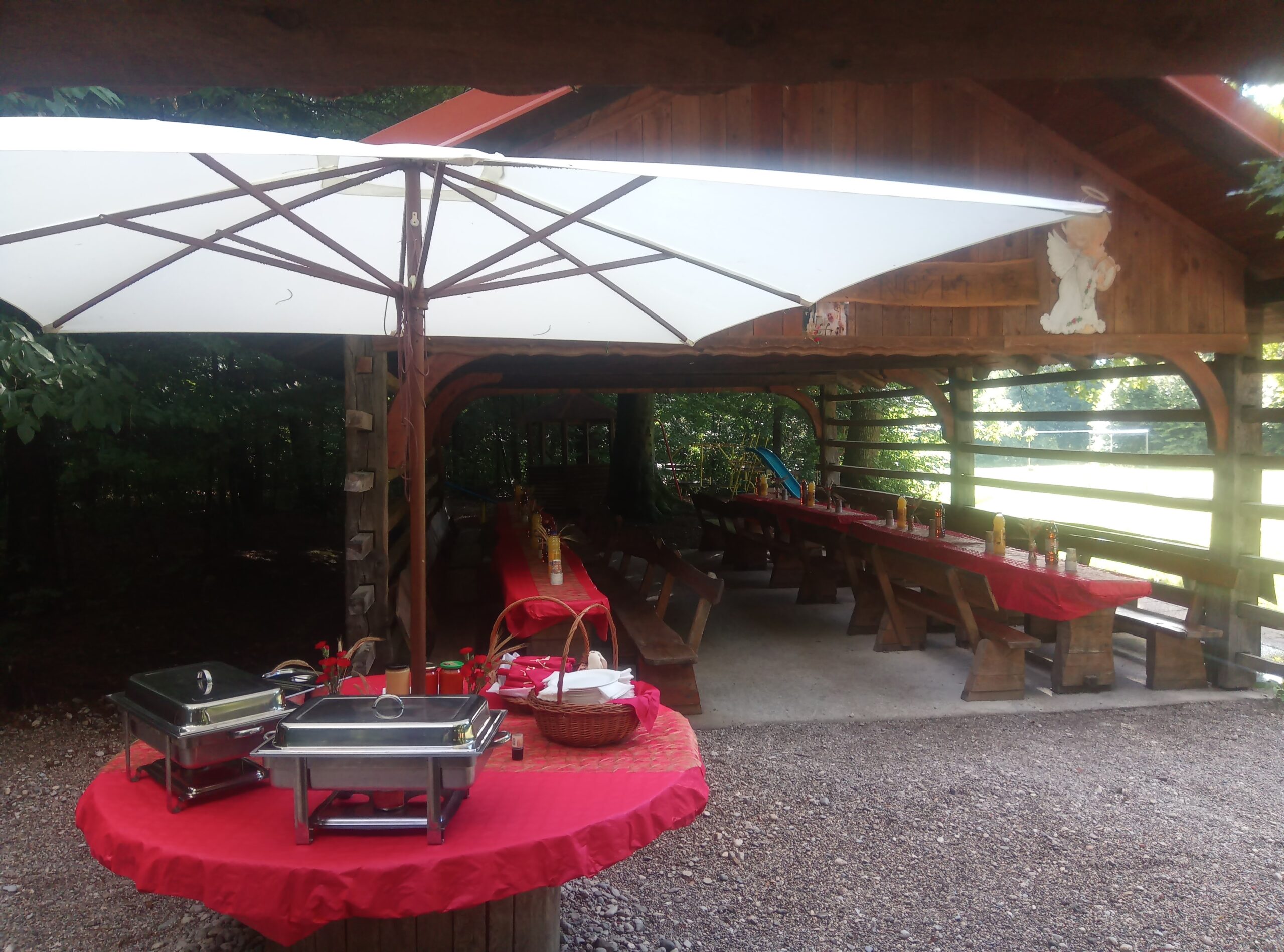 najem piknik prostora Mačkov Snožet